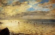 Eugene Delacroix The Sea from the Heights of Dieppe oil painting picture wholesale